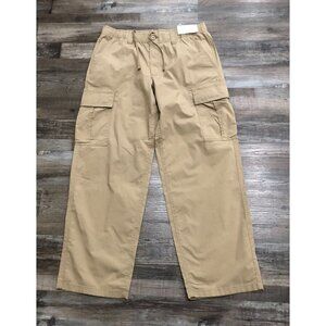 Arizona Skater Flex Relaxed Fit Cargo Pants Mens Large Tan New with Tags